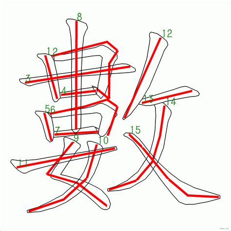 筆畫15的字|總畫數15畫的國字一覽